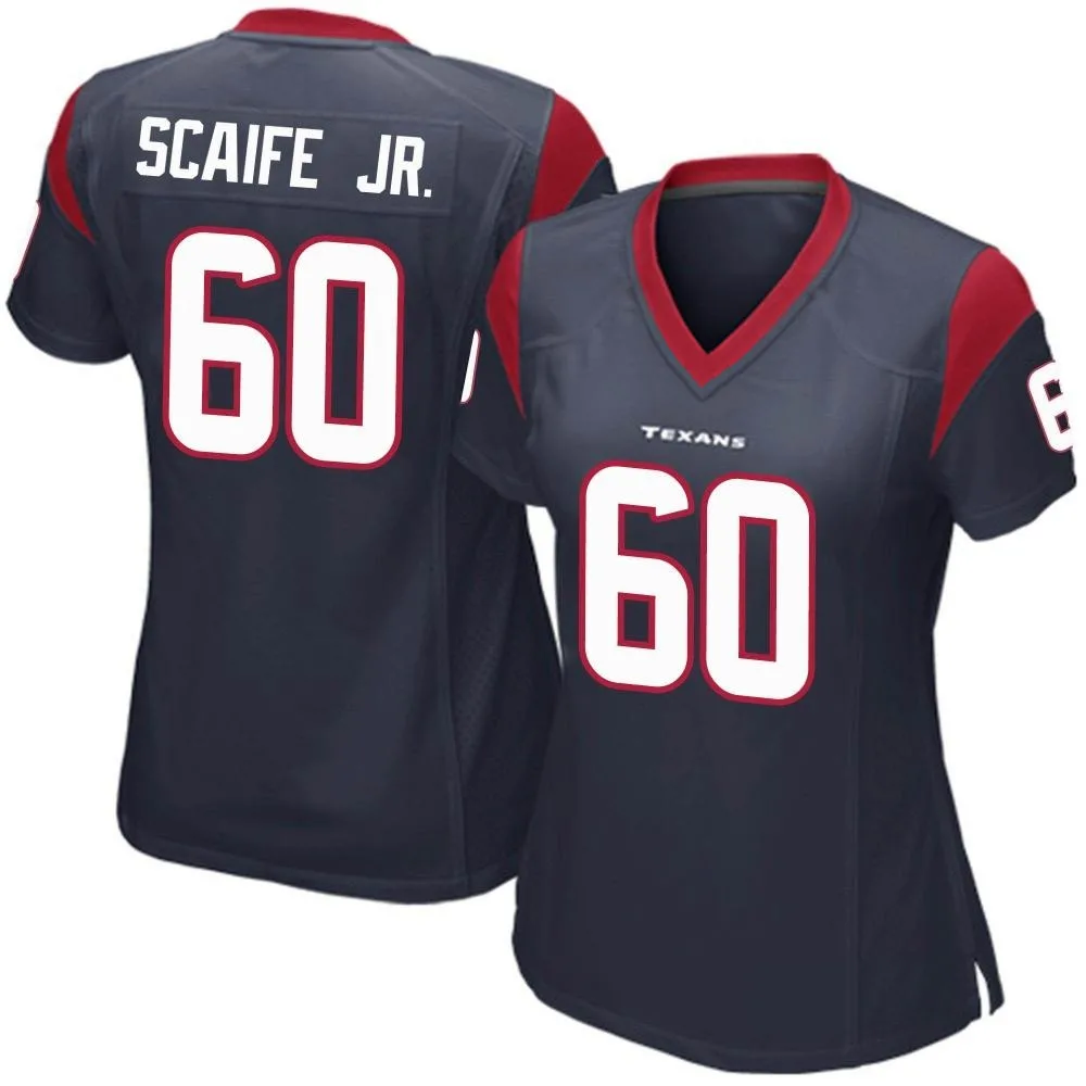 Women's Houston Texans Dj Scaife Jr. Nike Team Color Game Navy Blue Jersey Women's Houston Texans Dj Scaife Jr. Nike Team Color Game Navy Blue Jersey