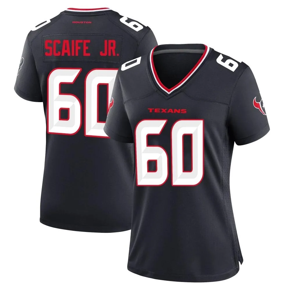 Women's Houston Texans Dj Scaife Jr. Nike Team Game Navy Jersey Women's Houston Texans Dj Scaife Jr. Nike Team Game Navy Jersey