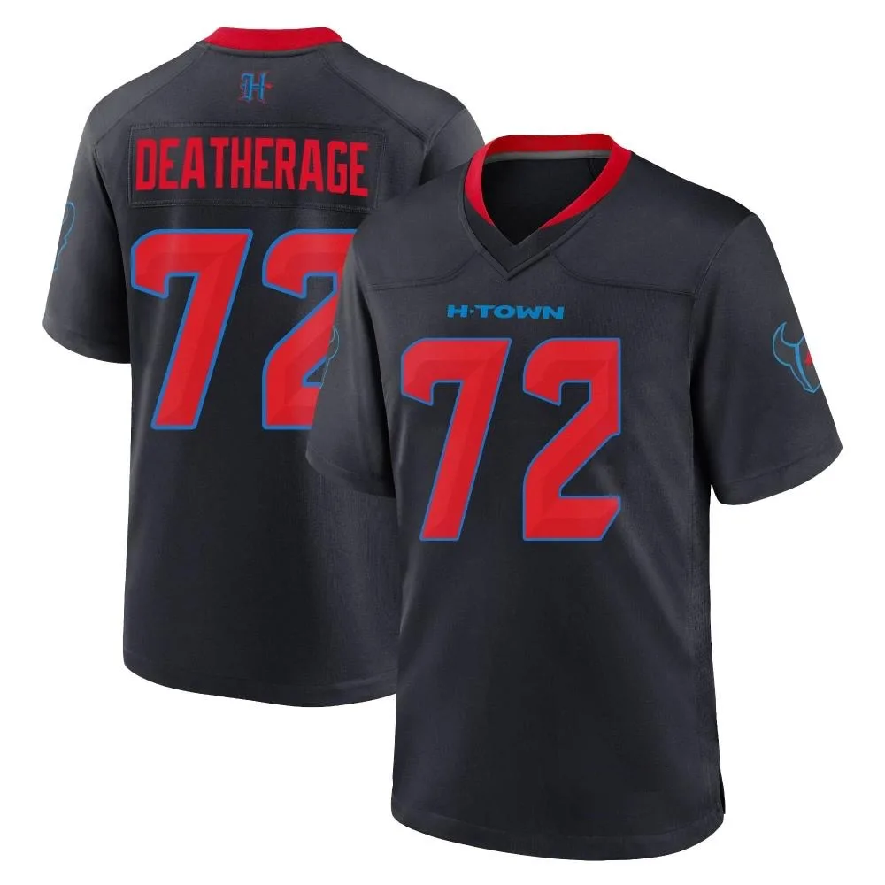 Youth Houston Texans Dylan Deatherage Nike 2nd Alternate Game Navy Jersey Youth Houston Texans Dylan Deatherage Nike 2nd Alternate Game Navy Jersey