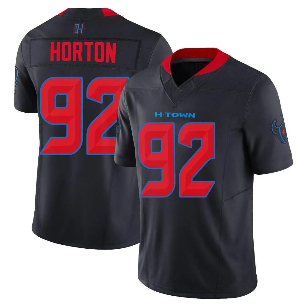 Men's Houston Texans Dylan Horton Nike 2nd Alternate Vapor F.U.S.E. Limited Navy Jersey Men's Houston Texans Dylan Horton Nike 2nd Alternate Vapor F.U.S.E. Limited Navy Jersey