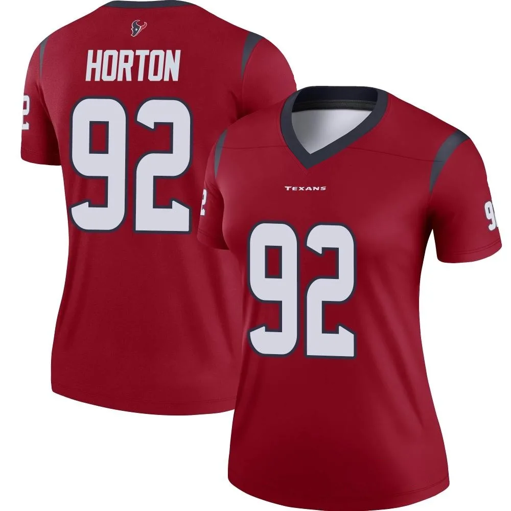 Women's Houston Texans Dylan Horton Nike Legend Red Jersey Women's Houston Texans Dylan Horton Nike Legend Red Jersey