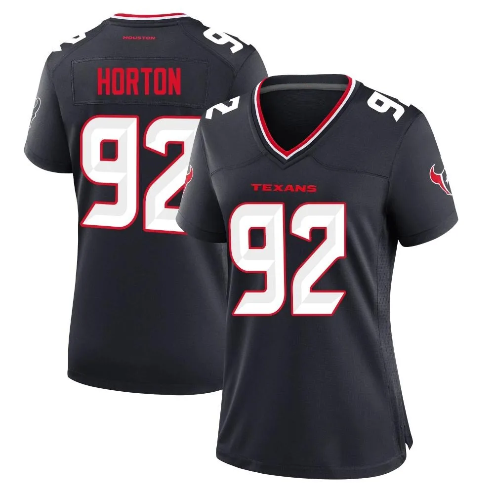 Women's Houston Texans Dylan Horton Nike Team Game Navy Jersey Women's Houston Texans Dylan Horton Nike Team Game Navy Jersey