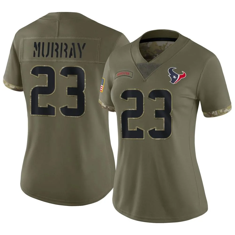 Women's Houston Texans Eric Murray Nike 2022 Salute To Service Limited Olive Jersey Women's Houston Texans Eric Murray Nike 2022 Salute To Service Limited Olive Jersey