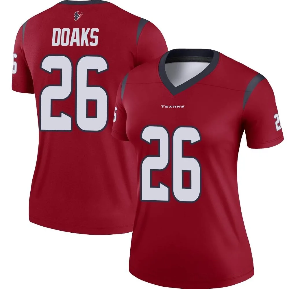 Women's Houston Texans Gerrid Doaks Nike Legend Red Jersey Women's Houston Texans Gerrid Doaks Nike Legend Red Jersey