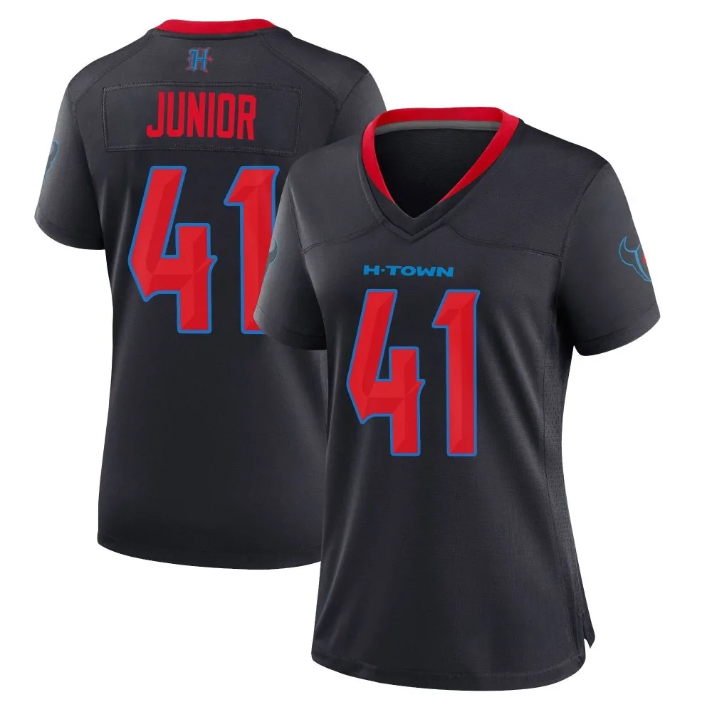 Women's Houston Texans Gregory Junior Nike 2nd Alternate Game Navy Jersey Women's Houston Texans Gregory Junior Nike 2nd Alternate Game Navy Jersey