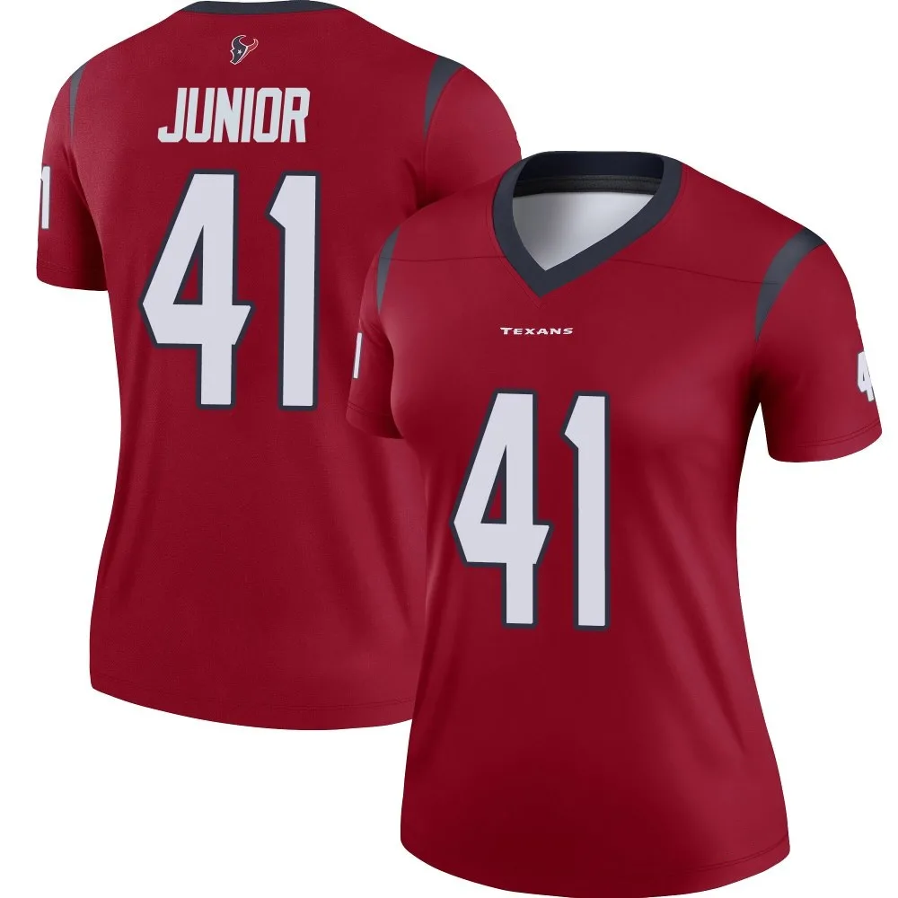 Women's Houston Texans Gregory Junior Nike Legend Red Jersey Women's Houston Texans Gregory Junior Nike Legend Red Jersey