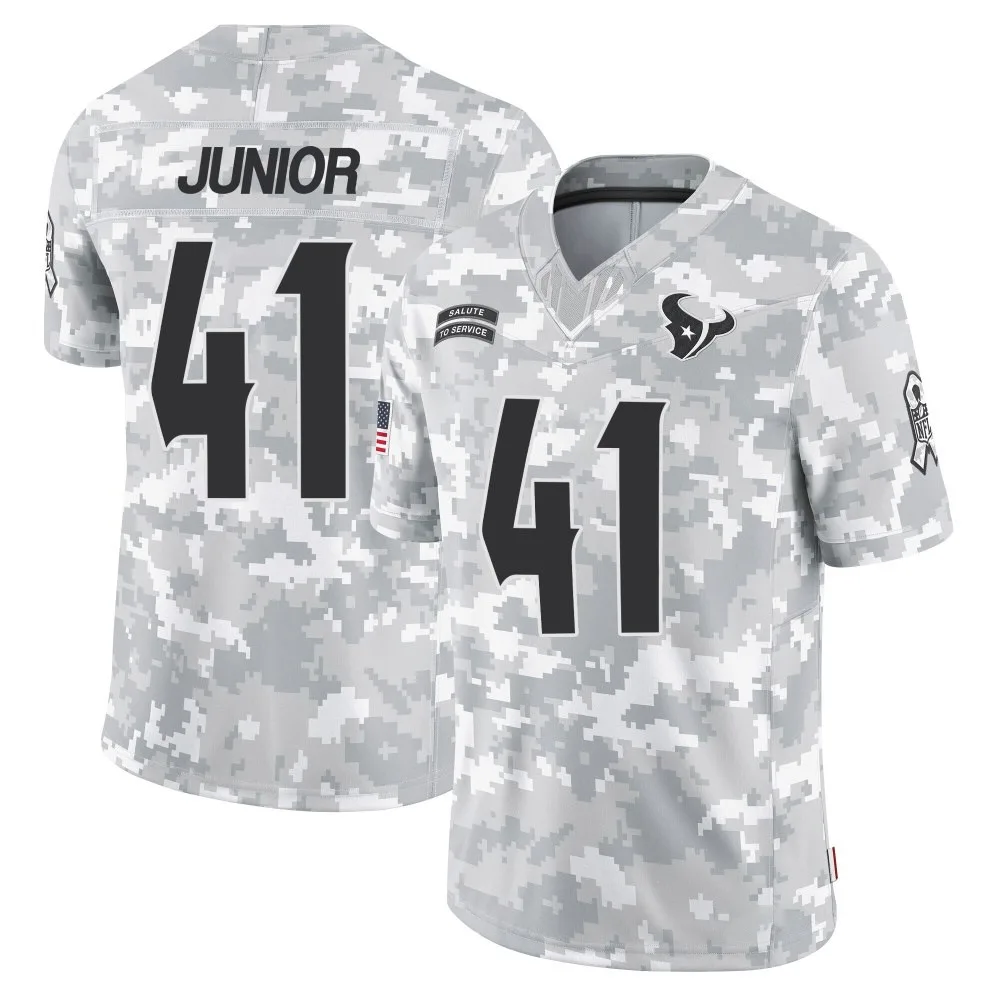 Youth Houston Texans Gregory Junior Nike 2024 Salute to Service Limited Arctic Camo Jersey Youth Houston Texans Gregory Junior Nike 2024 Salute to Service Limited Arctic Camo Jersey