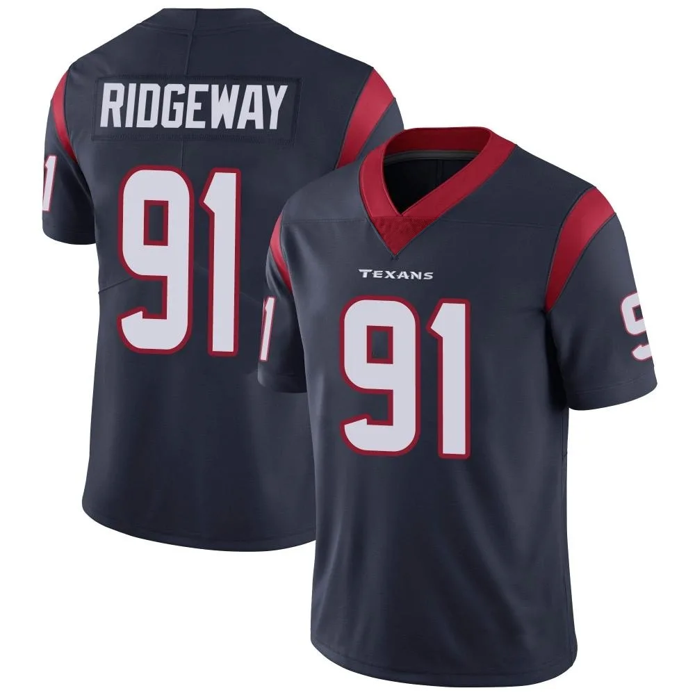 Men's Houston Texans Hassan Ridgeway Nike Team Color Vapor Untouchable Limited Navy Blue Jersey Men's Houston Texans Hassan Ridgeway Nike Team Color Vapor Untouchable Limited Navy Blue Jersey