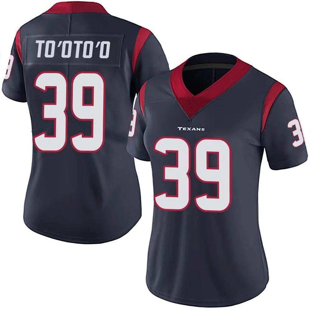 Women's Houston Texans Henry To'oto'o Nike Team Color Vapor Untouchable Limited Navy Blue Jersey Women's Houston Texans Henry To'oto'o Nike Team Color Vapor Untouchable Limited Navy Blue Jersey