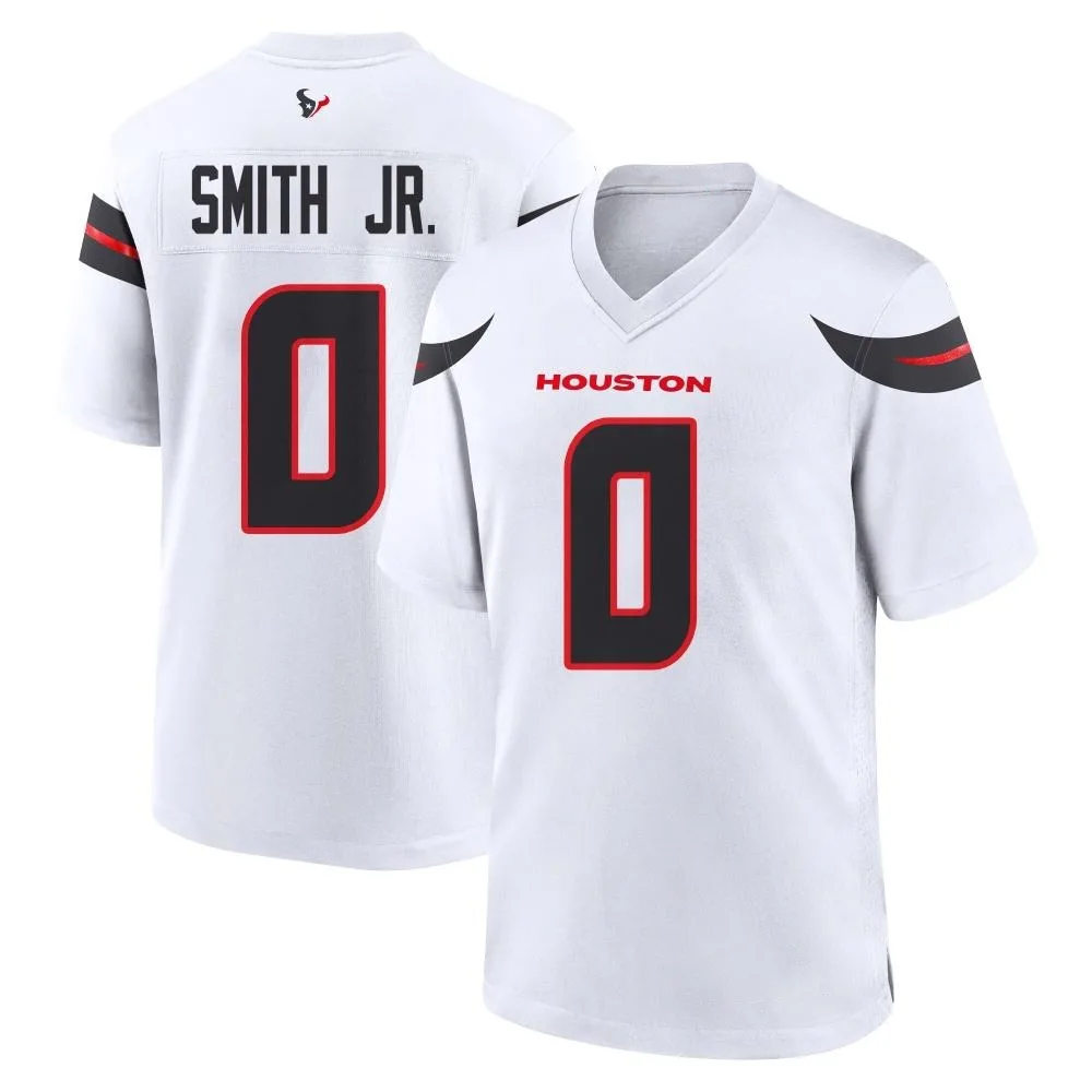 Men's Houston Texans Irv Smith Jr. Nike Game White Jersey Men's Houston Texans Irv Smith Jr. Nike Game White Jersey