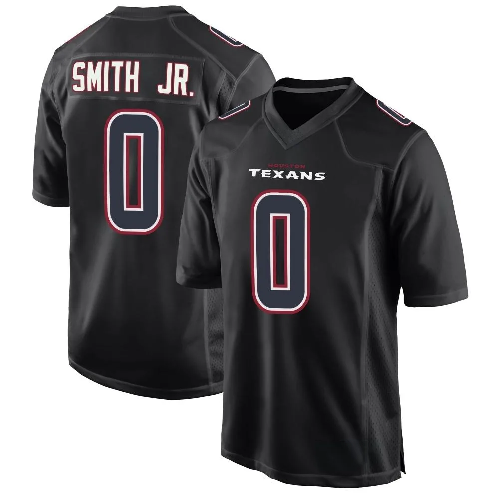 Youth Houston Texans Irv Smith Jr. Nike Fashion Game Black Jersey Youth Houston Texans Irv Smith Jr. Nike Fashion Game Black Jersey