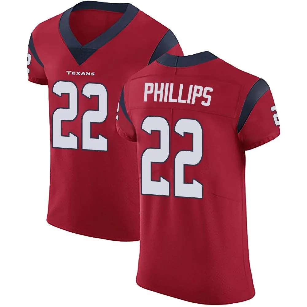 Men's Houston Texans Jacob Phillips Nike Alternate Vapor Untouchable Elite Red Jersey Men's Houston Texans Jacob Phillips Nike Alternate Vapor Untouchable Elite Red Jersey