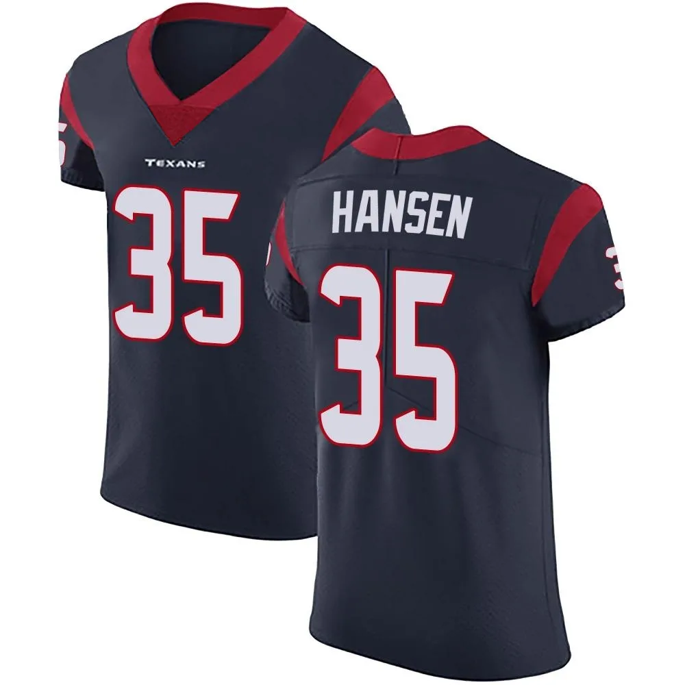 Men's Houston Texans Jake Hansen Nike Team Color Vapor Untouchable Elite Navy Blue Jersey Men's Houston Texans Jake Hansen Nike Team Color Vapor Untouchable Elite Navy Blue Jersey