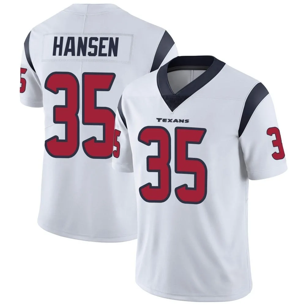 Men's Houston Texans Jake Hansen Nike Vapor Untouchable Limited White Jersey Men's Houston Texans Jake Hansen Nike Vapor Untouchable Limited White Jersey