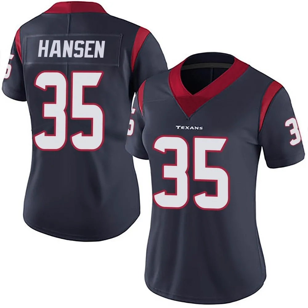 Women's Houston Texans Jake Hansen Nike Team Color Vapor Untouchable Limited Navy Blue Jersey Women's Houston Texans Jake Hansen Nike Team Color Vapor Untouchable Limited Navy Blue Jersey