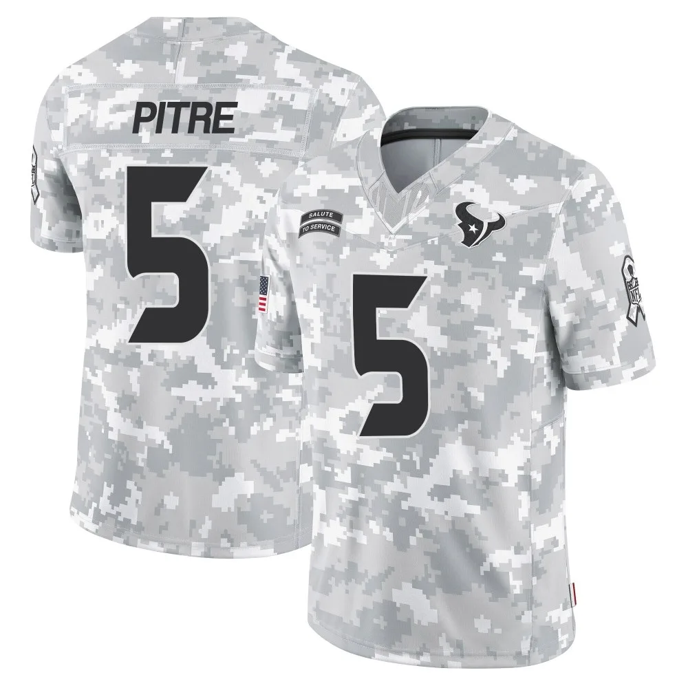 Youth Houston Texans Jalen Pitre Nike 2024 Salute to Service Limited Arctic Camo Jersey Youth Houston Texans Jalen Pitre Nike 2024 Salute to Service Limited Arctic Camo Jersey