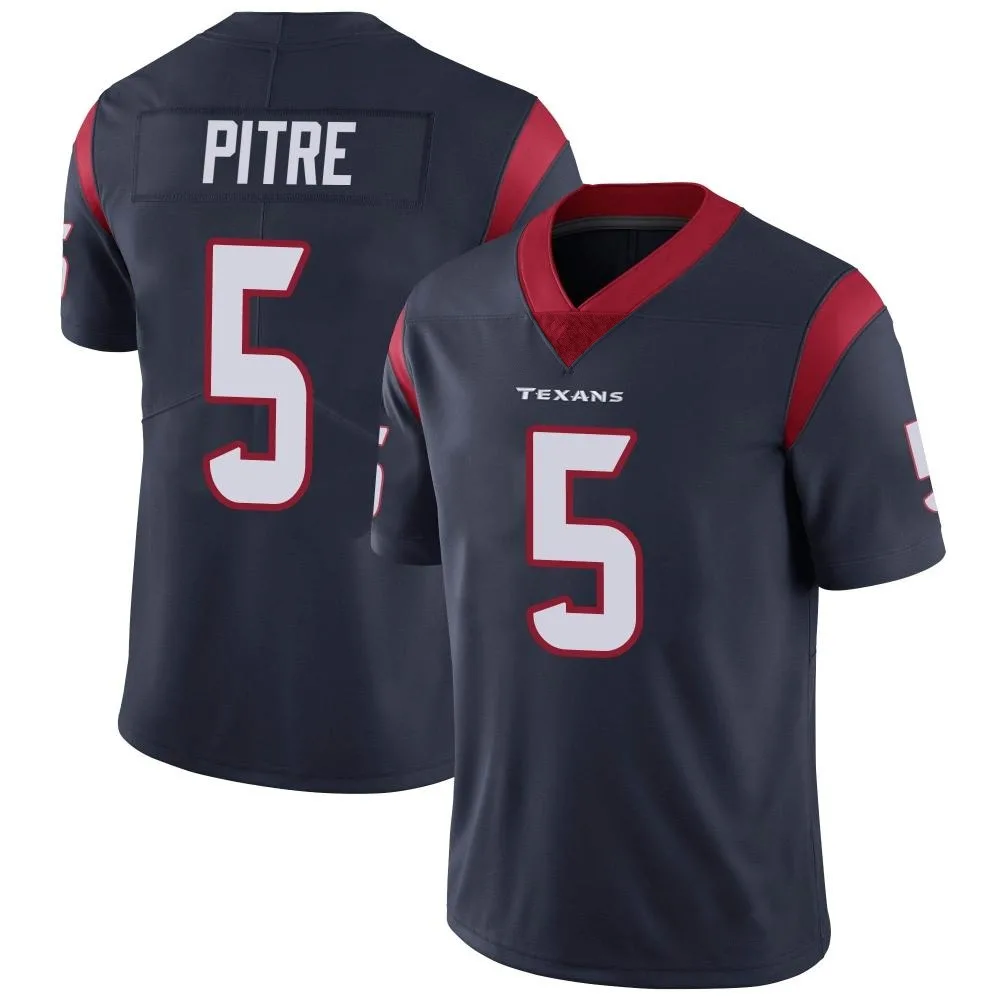 Youth Houston Texans Jalen Pitre Nike Team Color Vapor Untouchable Limited Navy Blue Jersey Youth Houston Texans Jalen Pitre Nike Team Color Vapor Untouchable Limited Navy Blue Jersey