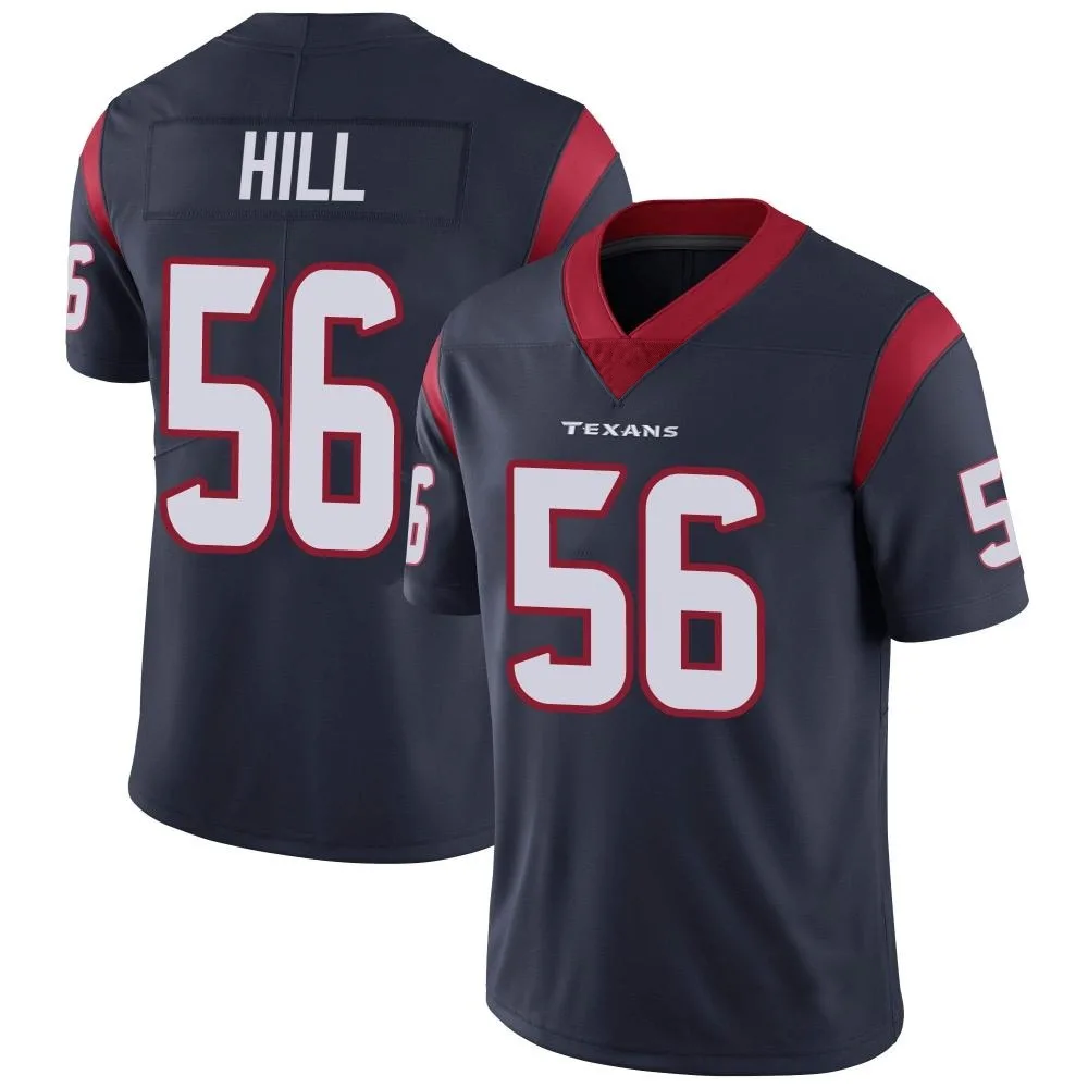Men's Houston Texans Jamal Hill Nike Team Color Vapor Untouchable Limited Navy Blue Jersey Men's Houston Texans Jamal Hill Nike Team Color Vapor Untouchable Limited Navy Blue Jersey