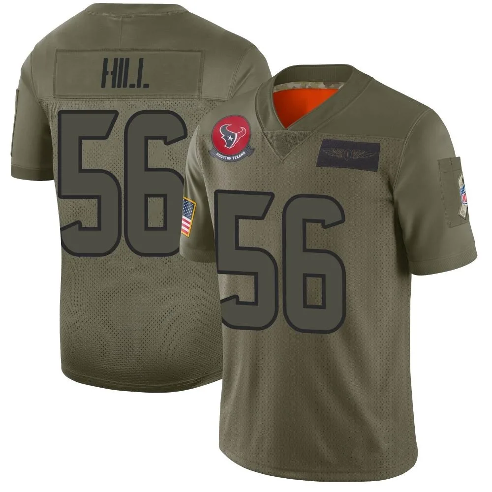 Youth Houston Texans Jamal Hill Nike 2019 Salute to Service Limited Camo Jersey Youth Houston Texans Jamal Hill Nike 2019 Salute to Service Limited Camo Jersey