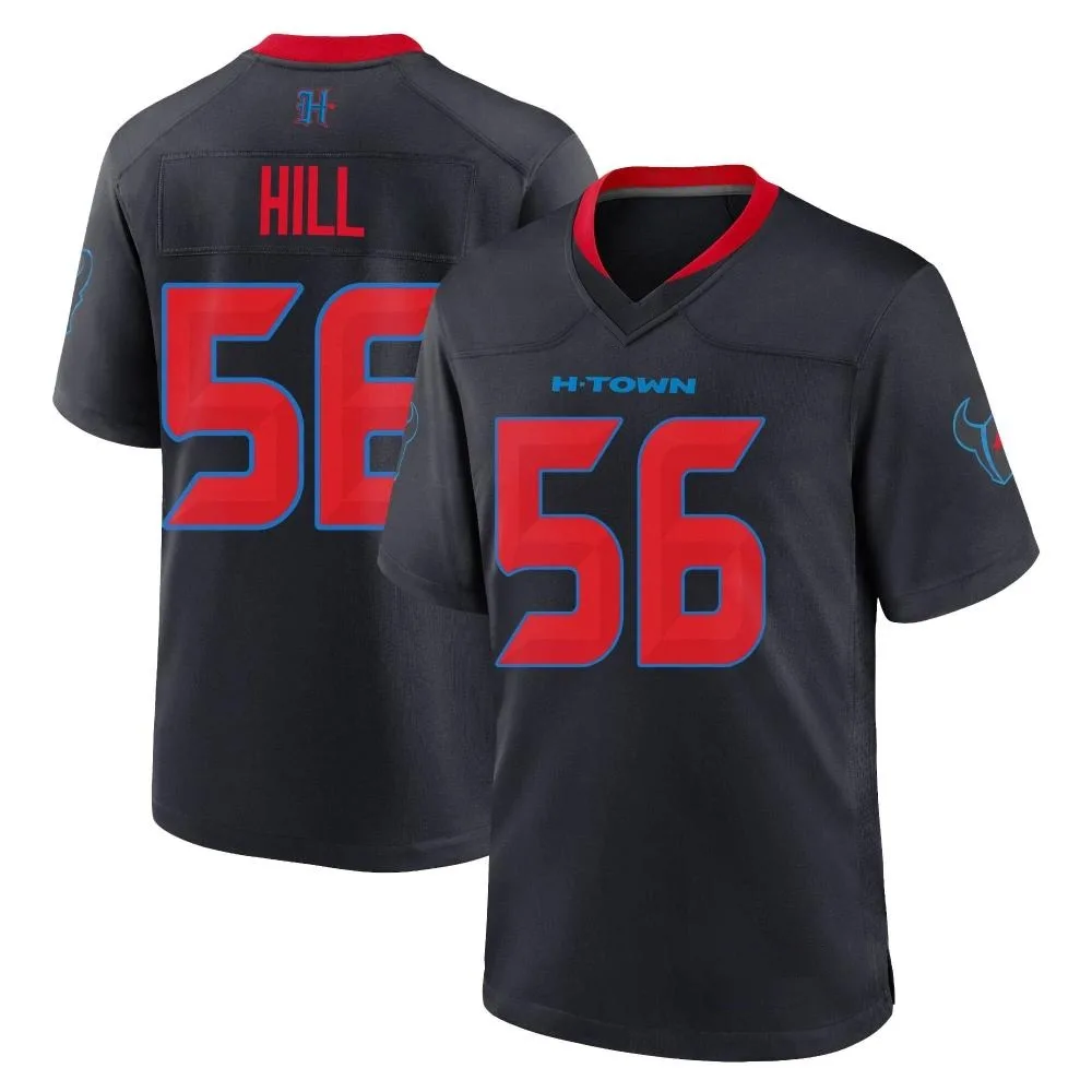 Youth Houston Texans Jamal Hill Nike 2nd Alternate Game Navy Jersey Youth Houston Texans Jamal Hill Nike 2nd Alternate Game Navy Jersey