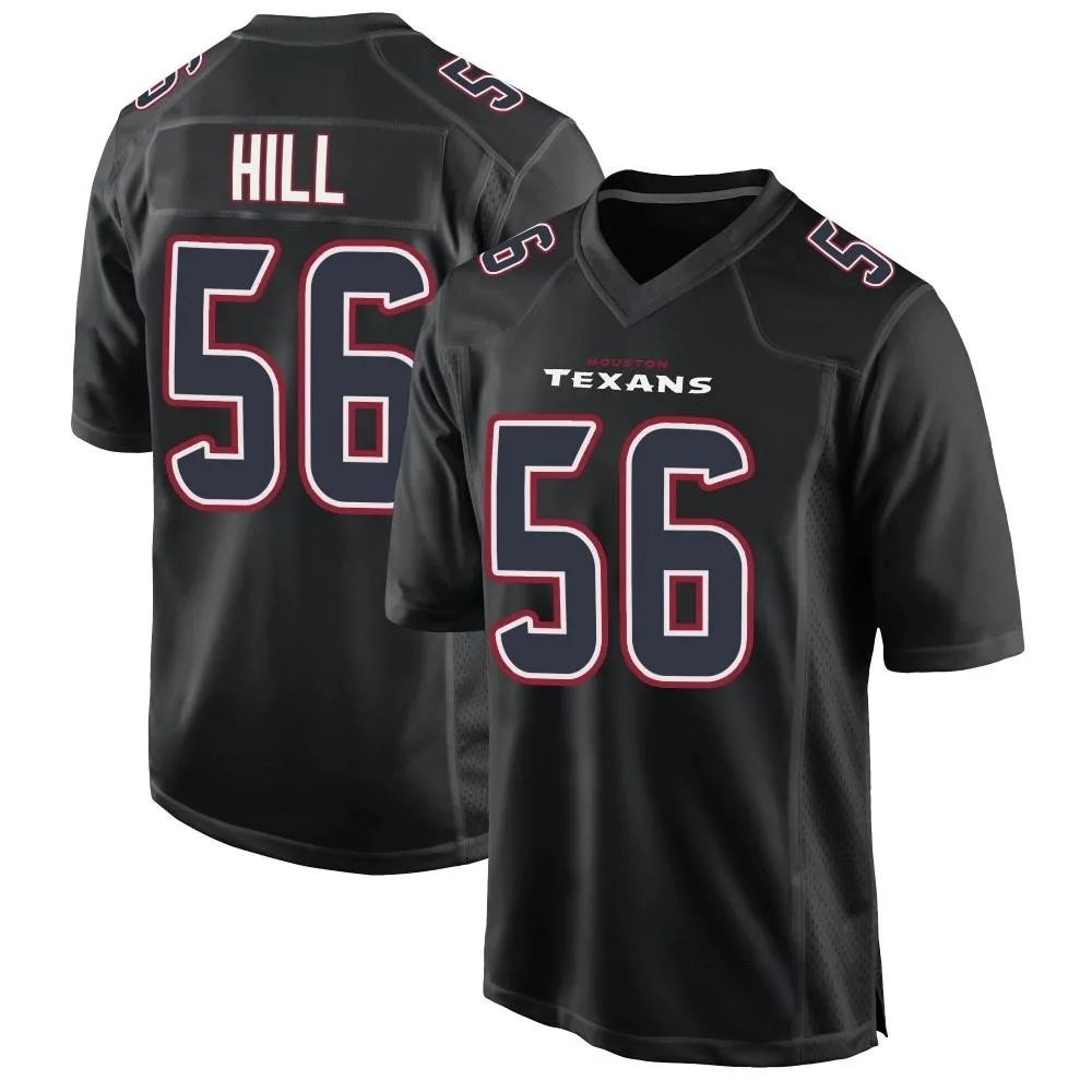 Youth Houston Texans Jamal Hill Nike Fashion Game Black Jersey Youth Houston Texans Jamal Hill Nike Fashion Game Black Jersey
