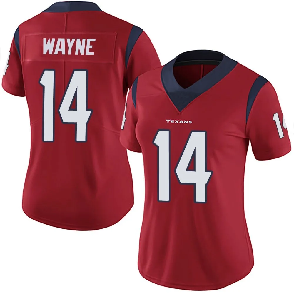 Women's Houston Texans Jared Wayne Nike Alternate Vapor Untouchable Limited Red Jersey Women's Houston Texans Jared Wayne Nike Alternate Vapor Untouchable Limited Red Jersey