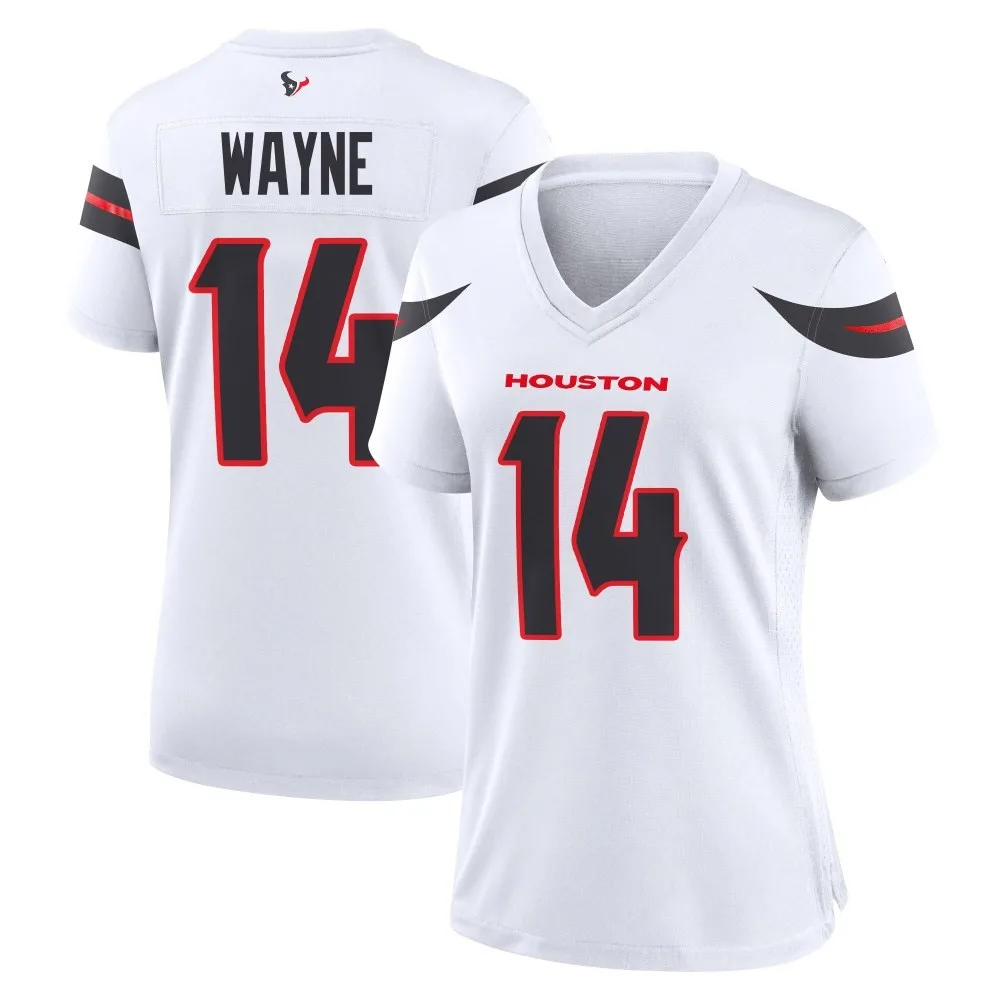 Women's Houston Texans Jared Wayne Nike Game White Jersey Women's Houston Texans Jared Wayne Nike Game White Jersey