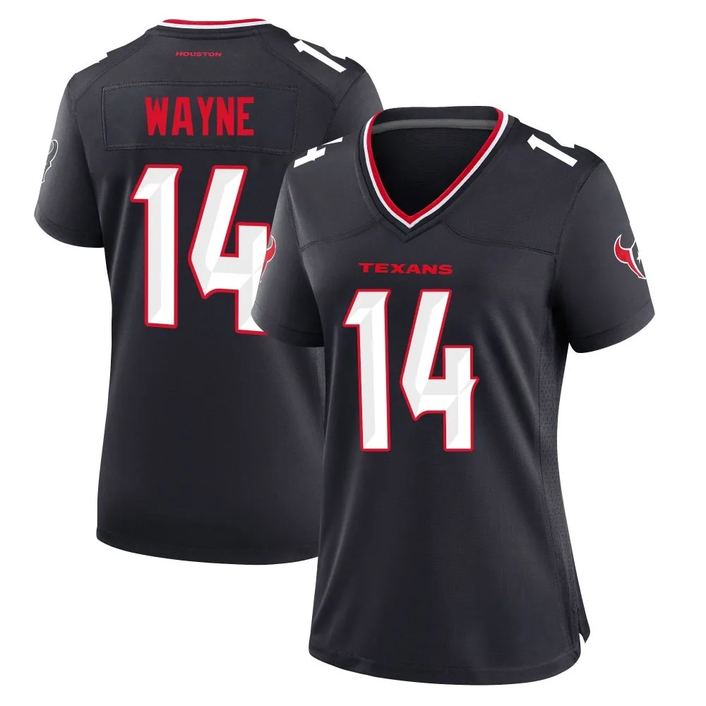 Women's Houston Texans Jared Wayne Nike Team Game Navy Jersey Women's Houston Texans Jared Wayne Nike Team Game Navy Jersey
