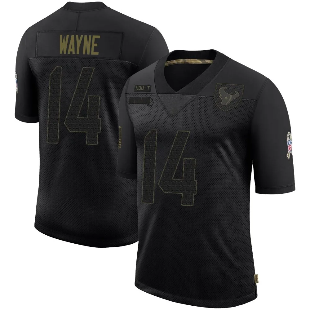 Youth Houston Texans Jared Wayne Nike 2020 Salute To Service Limited Black Jersey Youth Houston Texans Jared Wayne Nike 2020 Salute To Service Limited Black Jersey