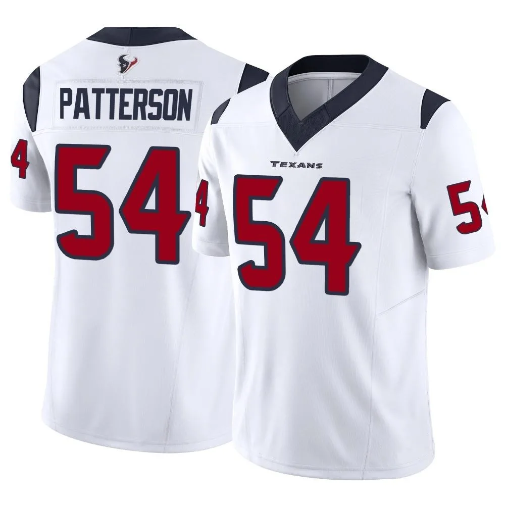 Men's Houston Texans Jarrett Patterson Nike Vapor F.U.S.E. Limited White Jersey Men's Houston Texans Jarrett Patterson Nike Vapor F.U.S.E. Limited White Jersey