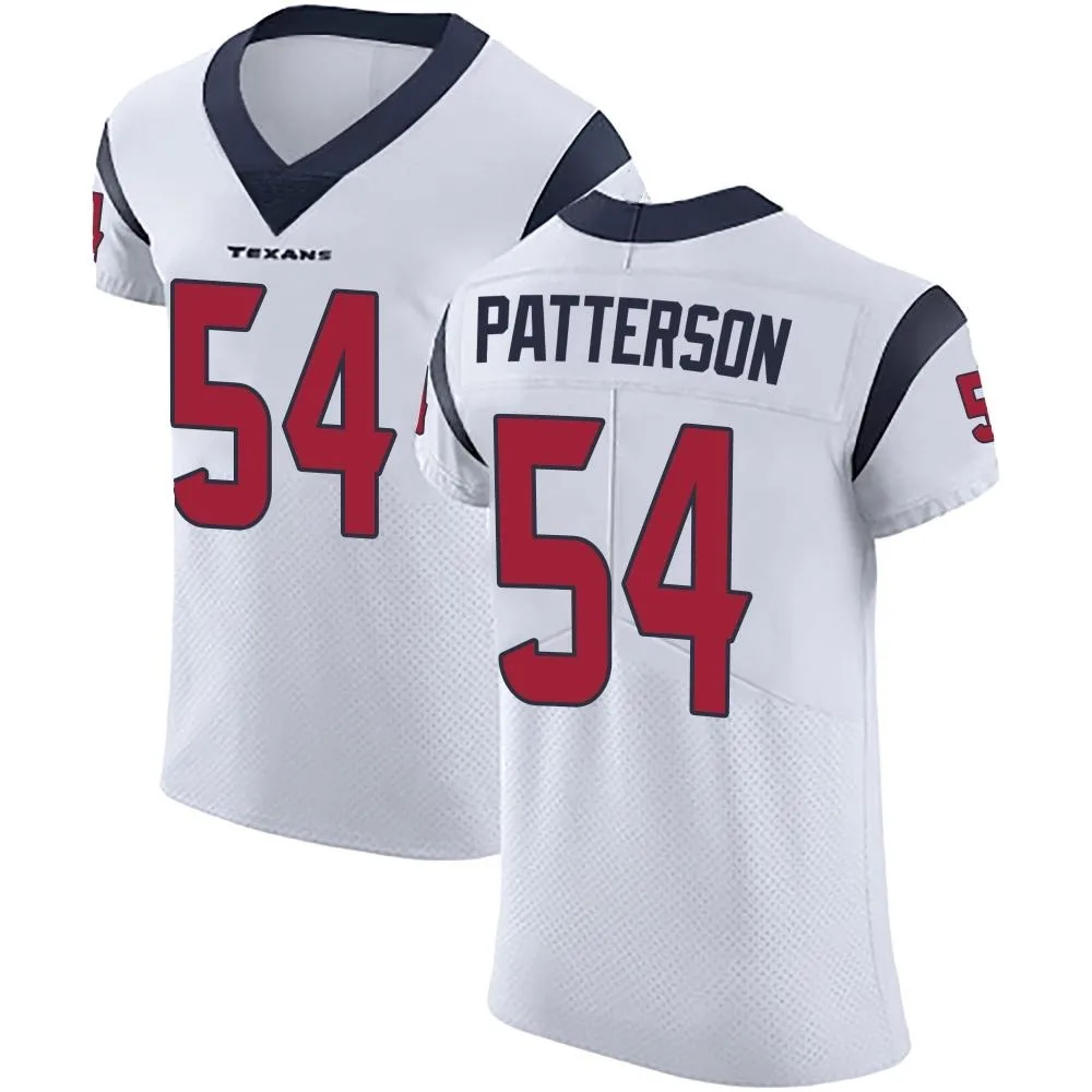 Men's Houston Texans Jarrett Patterson Nike Vapor Untouchable Elite White Jersey Men's Houston Texans Jarrett Patterson Nike Vapor Untouchable Elite White Jersey