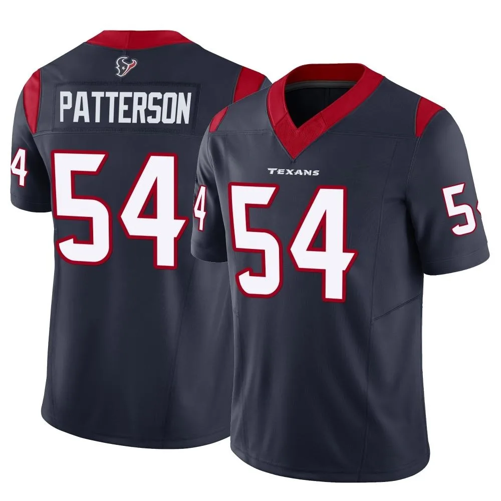 Youth Houston Texans Jarrett Patterson Nike Vapor F.U.S.E. Limited Navy Jersey Youth Houston Texans Jarrett Patterson Nike Vapor F.U.S.E. Limited Navy Jersey