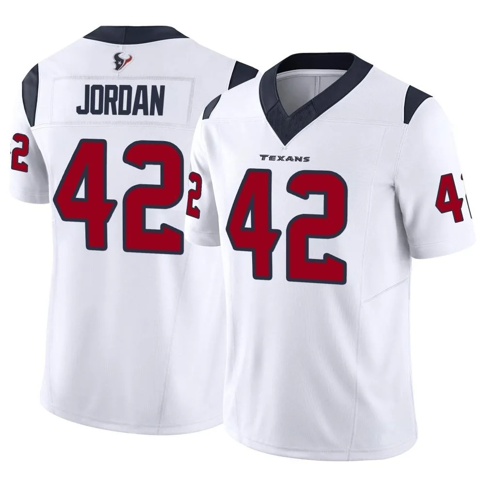 Men's Houston Texans Jawhar Jordan Nike Vapor F.U.S.E. Limited White Jersey Men's Houston Texans Jawhar Jordan Nike Vapor F.U.S.E. Limited White Jersey