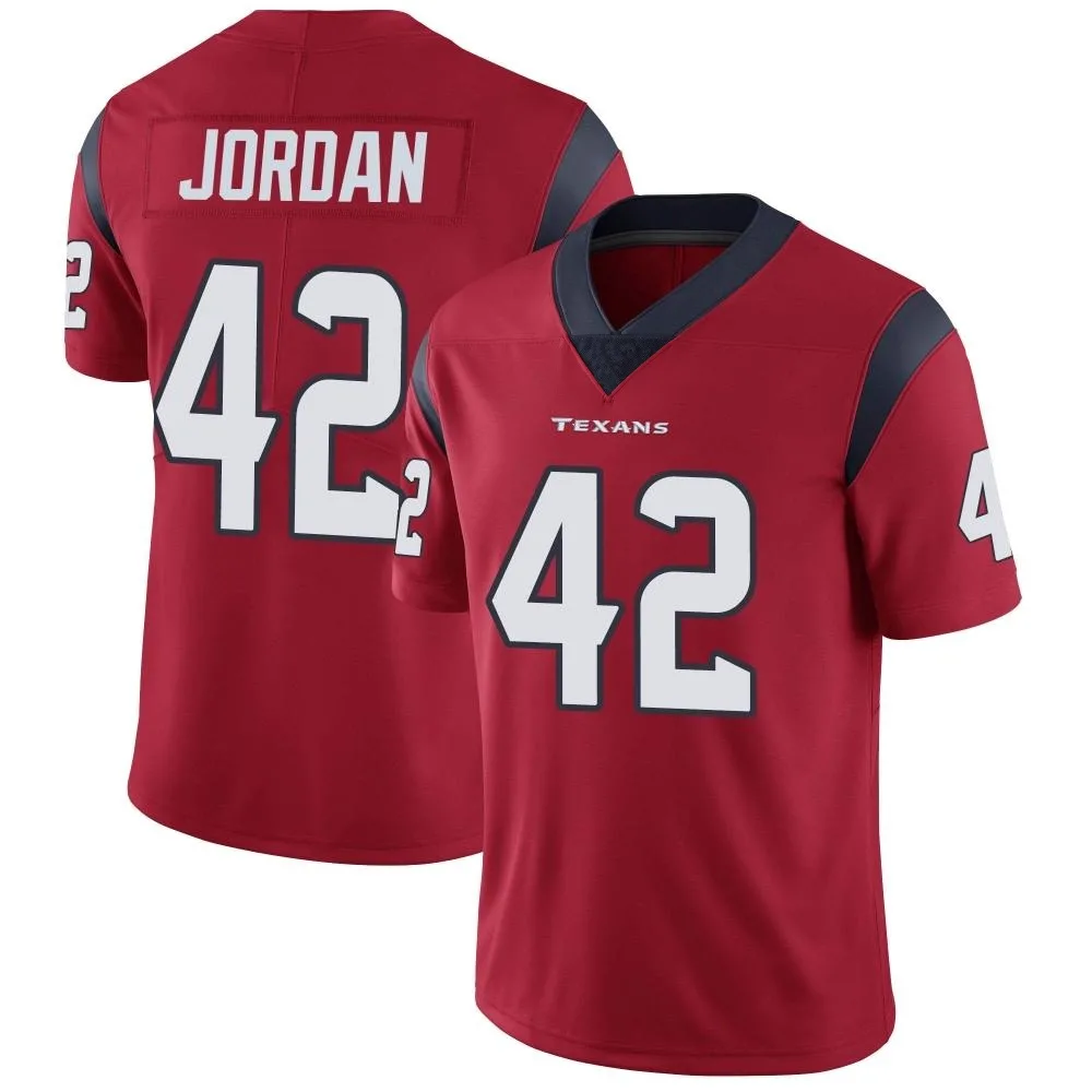 Youth Houston Texans Jawhar Jordan Nike Alternate Vapor Untouchable Limited Red Jersey Youth Houston Texans Jawhar Jordan Nike Alternate Vapor Untouchable Limited Red Jersey