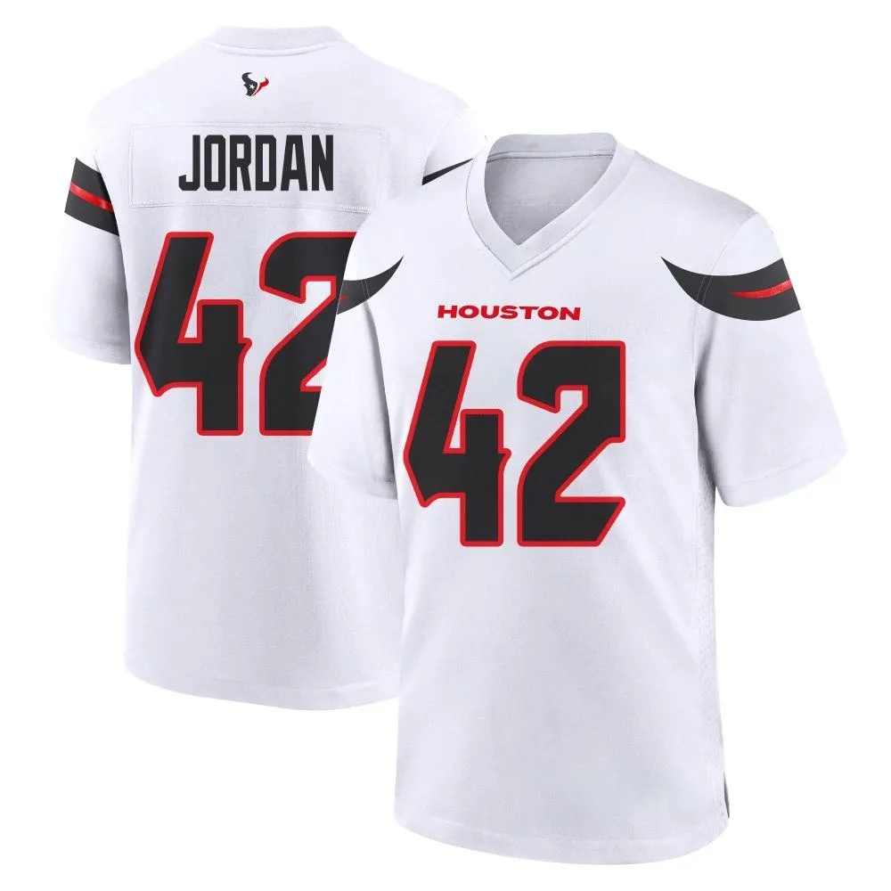Youth Houston Texans Jawhar Jordan Nike Game White Jersey Youth Houston Texans Jawhar Jordan Nike Game White Jersey