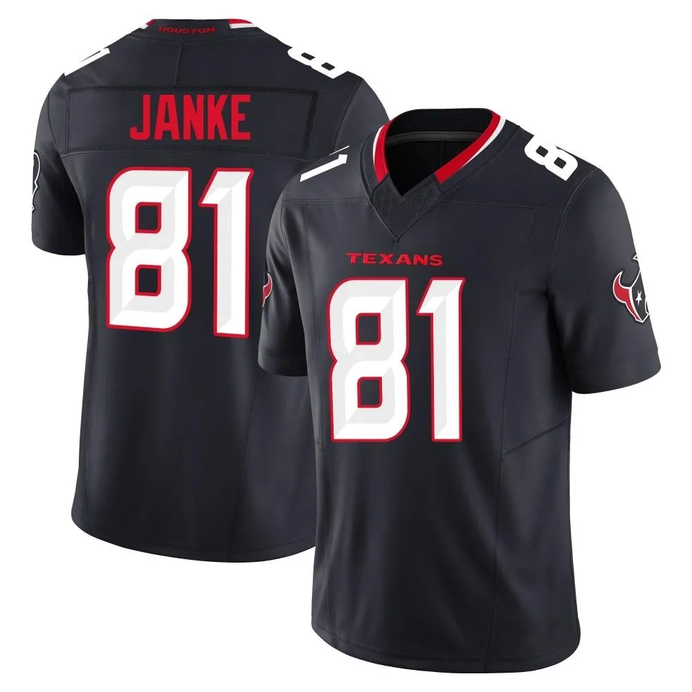 Youth Houston Texans Jaxon Janke Nike Alternate Vapor F.U.S.E. Limited Navy Jersey Youth Houston Texans Jaxon Janke Nike Alternate Vapor F.U.S.E. Limited Navy Jersey