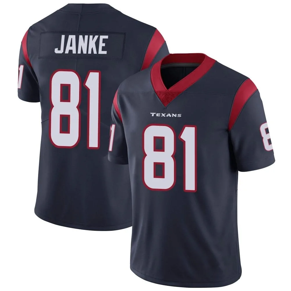 Youth Houston Texans Jaxon Janke Nike Team Color Vapor Untouchable Limited Navy Blue Jersey Youth Houston Texans Jaxon Janke Nike Team Color Vapor Untouchable Limited Navy Blue Jersey
