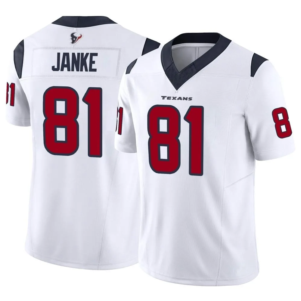 Youth Houston Texans Jaxon Janke Nike Vapor F.U.S.E. Limited White Jersey Youth Houston Texans Jaxon Janke Nike Vapor F.U.S.E. Limited White Jersey