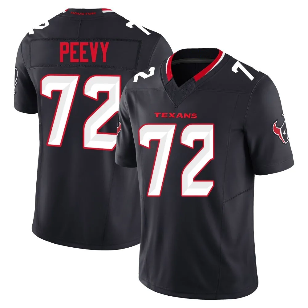 Men's Houston Texans Jayden Peevy Nike Alternate Vapor F.U.S.E. Limited Navy Jersey Men's Houston Texans Jayden Peevy Nike Alternate Vapor F.U.S.E. Limited Navy Jersey