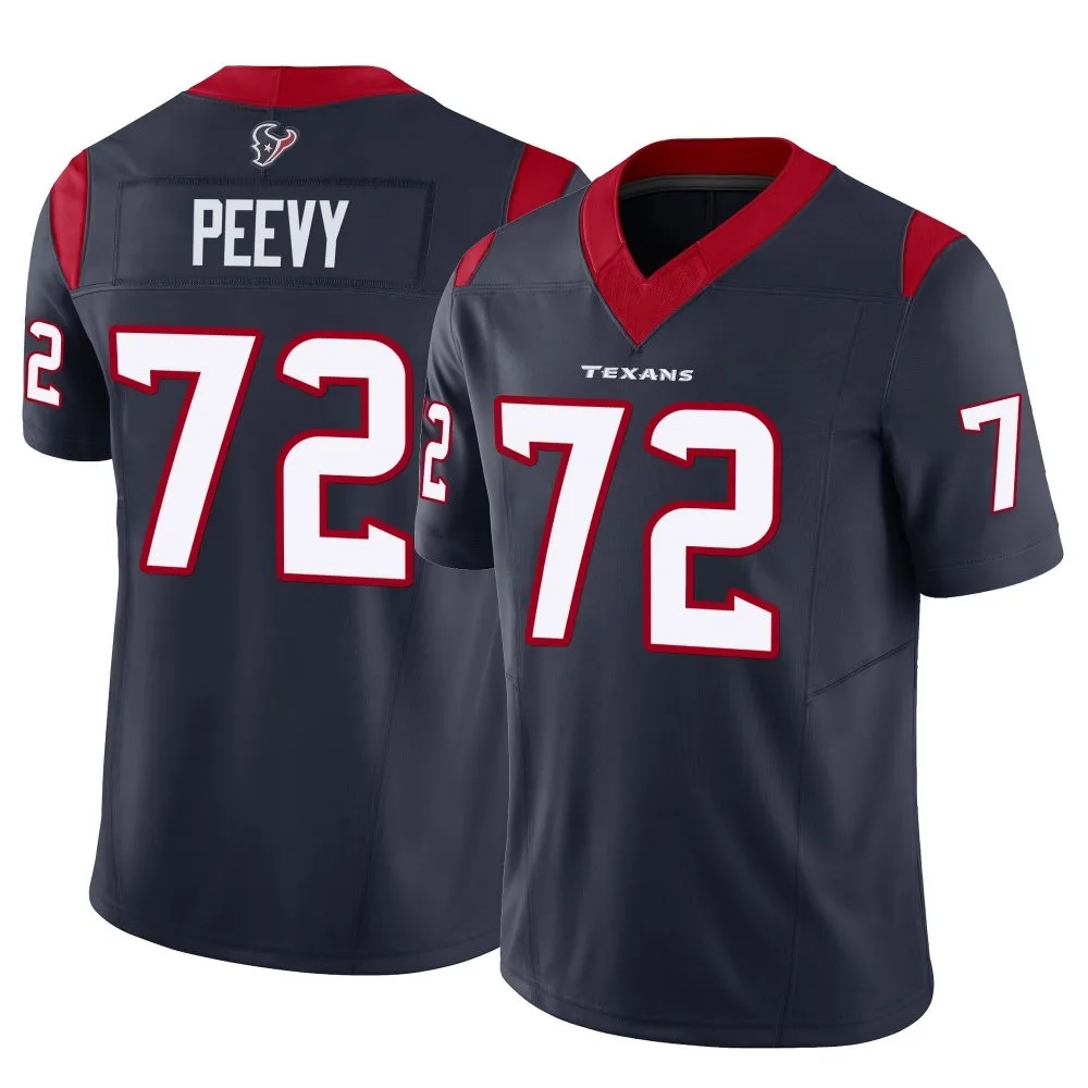Men's Houston Texans Jayden Peevy Nike Vapor F.U.S.E. Limited Navy Jersey Men's Houston Texans Jayden Peevy Nike Vapor F.U.S.E. Limited Navy Jersey
