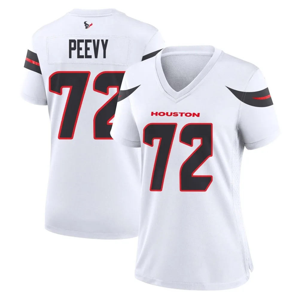 Women's Houston Texans Jayden Peevy Nike Game White Jersey Women's Houston Texans Jayden Peevy Nike Game White Jersey