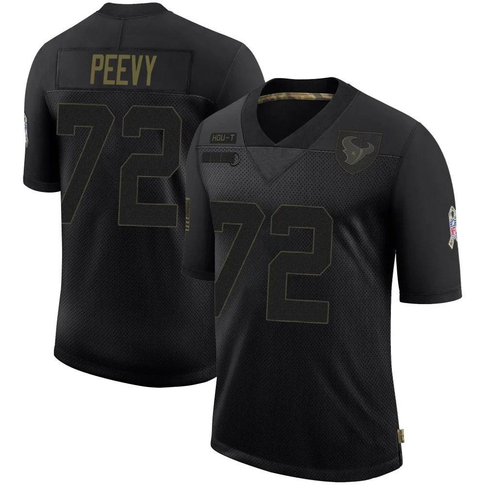 Youth Houston Texans Jayden Peevy Nike 2020 Salute To Service Limited Black Jersey Youth Houston Texans Jayden Peevy Nike 2020 Salute To Service Limited Black Jersey