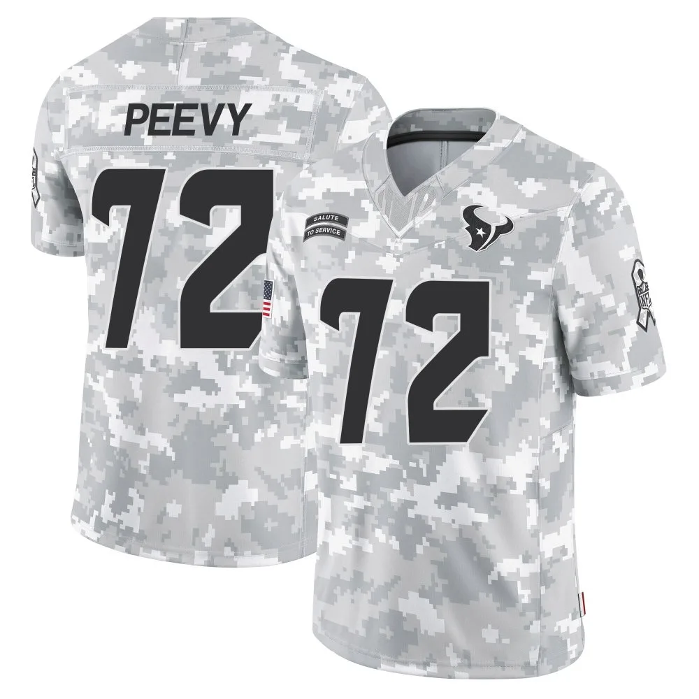 Youth Houston Texans Jayden Peevy Nike 2024 Salute to Service Limited Arctic Camo Jersey Youth Houston Texans Jayden Peevy Nike 2024 Salute to Service Limited Arctic Camo Jersey