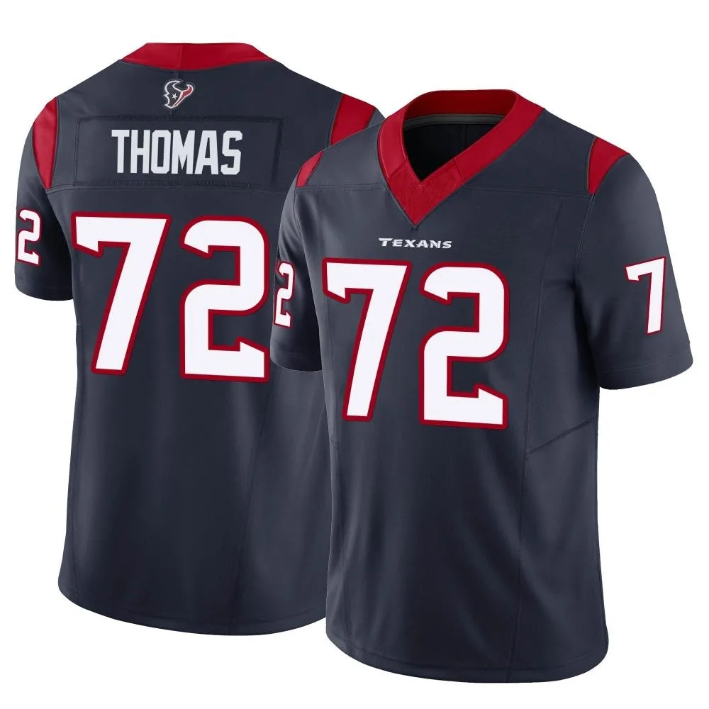 Men's Houston Texans Jaylon Thomas Nike Vapor F.U.S.E. Limited Navy Jersey Men's Houston Texans Jaylon Thomas Nike Vapor F.U.S.E. Limited Navy Jersey