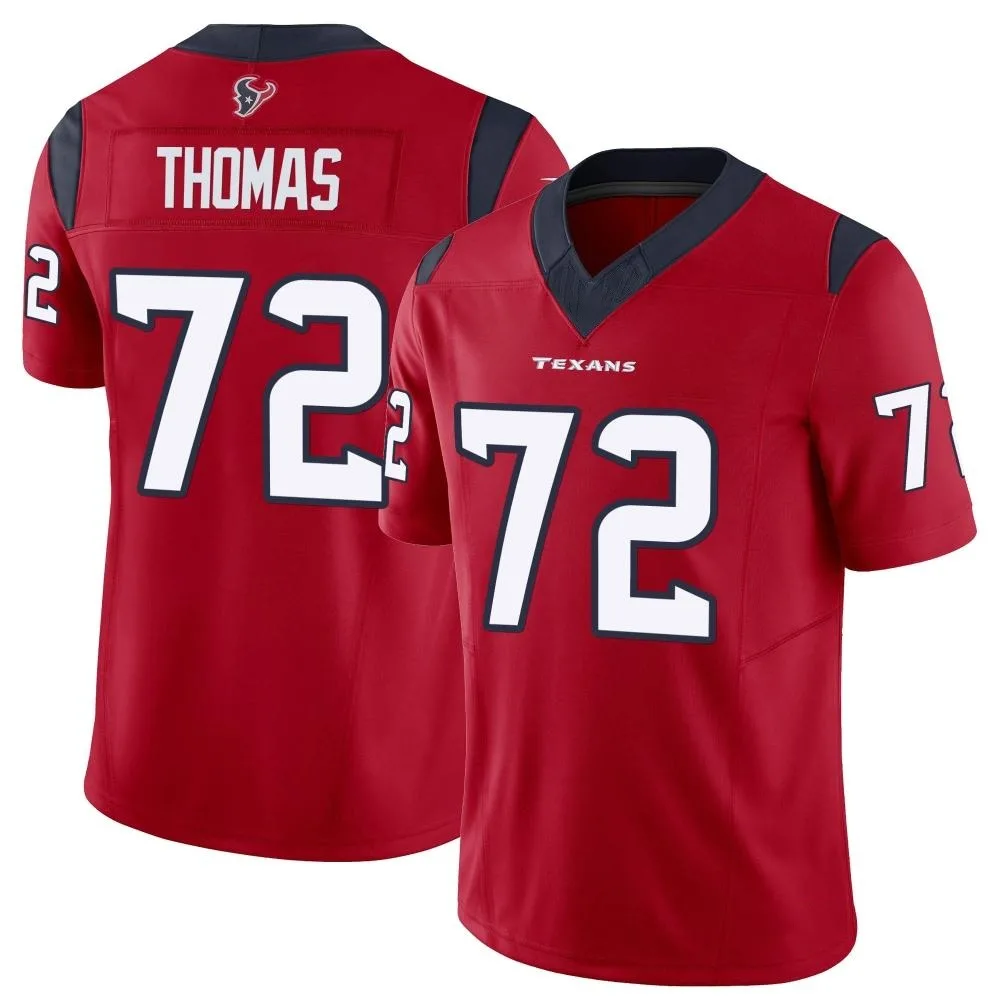 Men's Houston Texans Jaylon Thomas Nike Vapor F.U.S.E. Limited Red Jersey Men's Houston Texans Jaylon Thomas Nike Vapor F.U.S.E. Limited Red Jersey