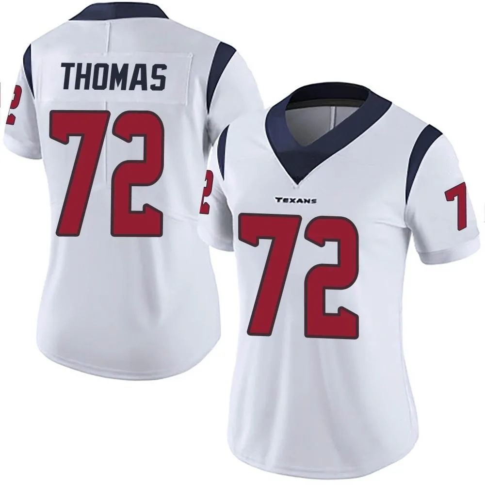 Women's Houston Texans Jaylon Thomas Nike Vapor Untouchable Limited White Jersey Women's Houston Texans Jaylon Thomas Nike Vapor Untouchable Limited White Jersey