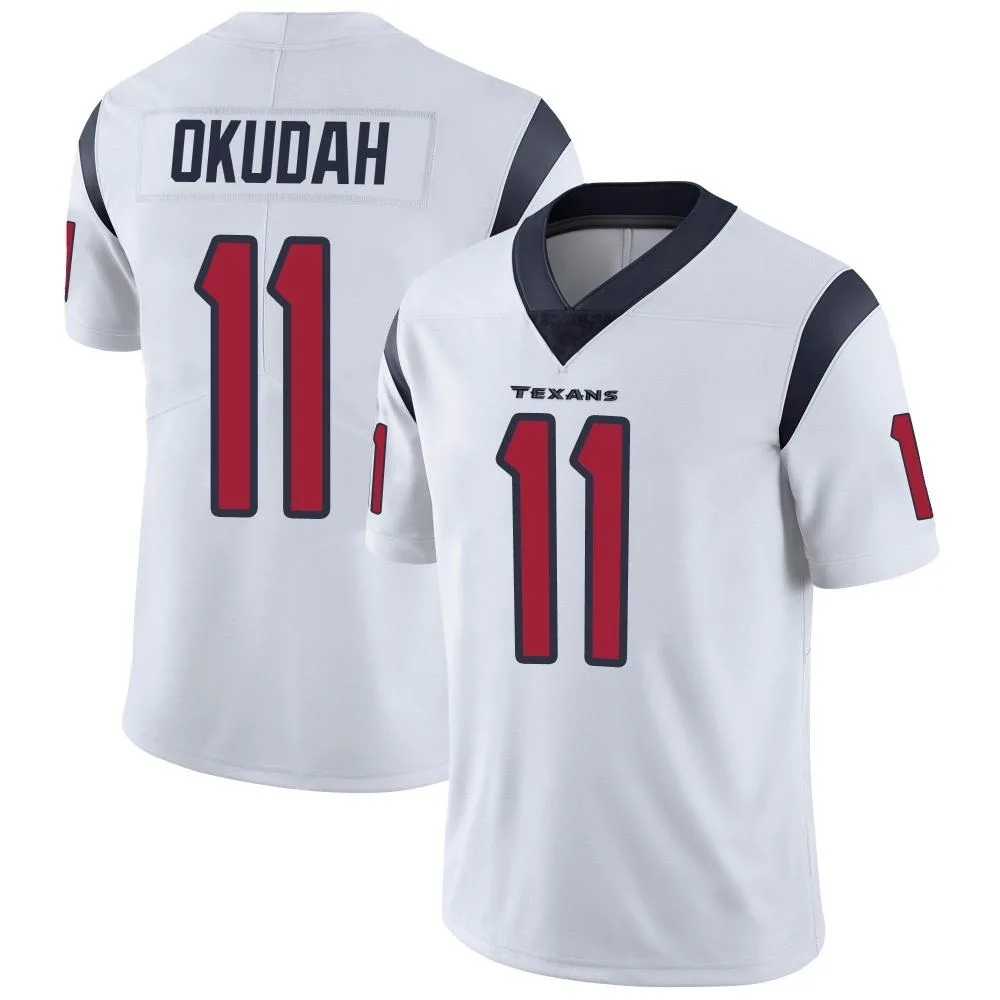 Youth Houston Texans Jeff Okudah Nike Vapor Untouchable Limited White Jersey Youth Houston Texans Jeff Okudah Nike Vapor Untouchable Limited White Jersey