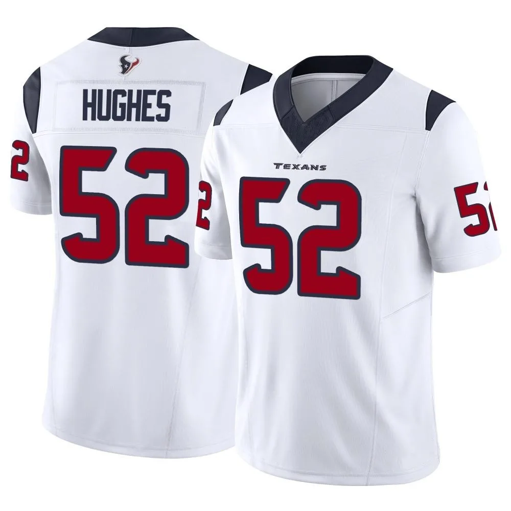 Men's Houston Texans Jerry Hughes Nike Vapor F.U.S.E. Limited White Jersey Men's Houston Texans Jerry Hughes Nike Vapor F.U.S.E. Limited White Jersey