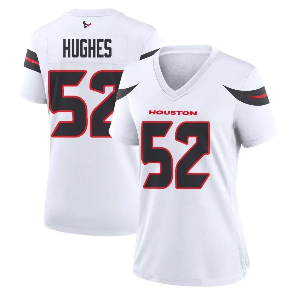 Women's Houston Texans Jerry Hughes Nike Game White Jersey Women's Houston Texans Jerry Hughes Nike Game White Jersey