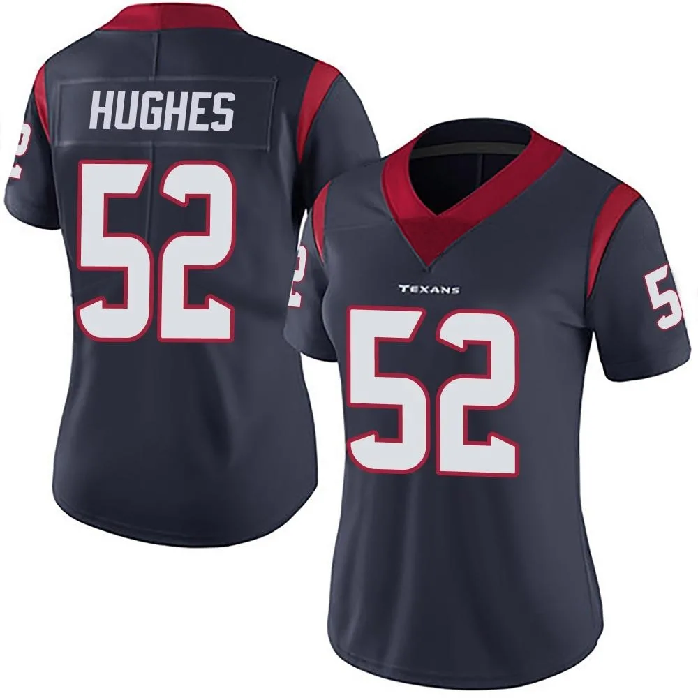 Women's Houston Texans Jerry Hughes Nike Team Color Vapor Untouchable Limited Navy Blue Jersey Women's Houston Texans Jerry Hughes Nike Team Color Vapor Untouchable Limited Navy Blue Jersey